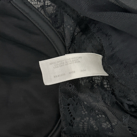 Vintage Victoria’s Secret Teddy 34C High Cut Thong Style Bodysuit USA Made 90s - Picture 9 of 10